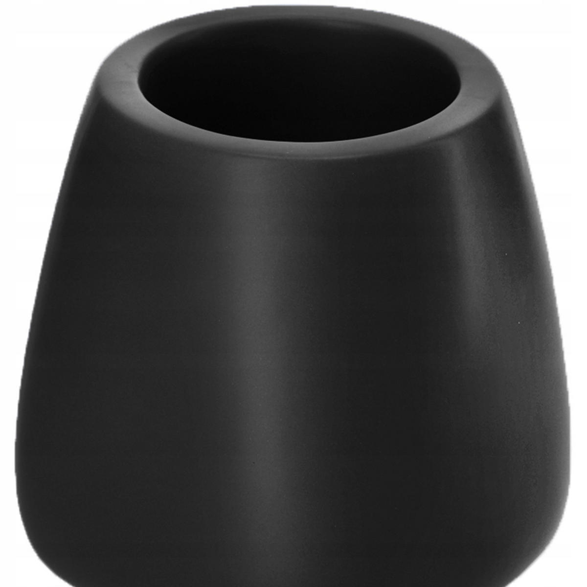 TOILETTENBÜRSTE 36 x 12 cm, schwarz, 2 Stk. - Schwarz, Keramik/Kunststoff (12/36cm) - KADAX