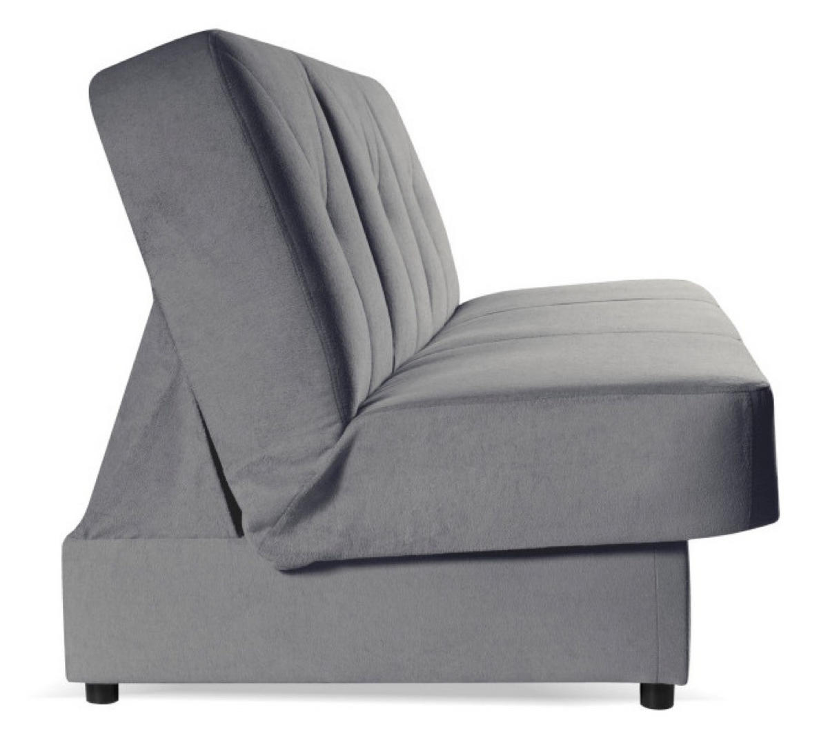 SOFA Grau ARDO Ohne Armlehnen - Grau, Textil (199/91/91cm) - Sepro Meble
