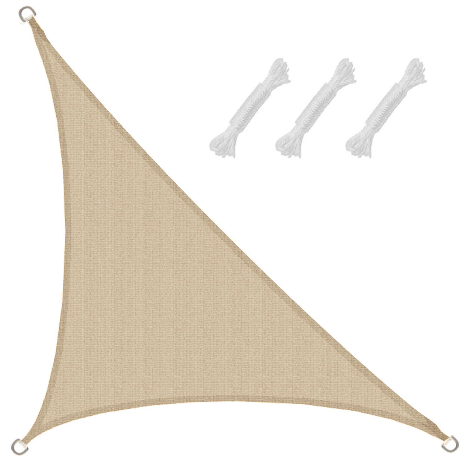 Amanka Sonnensegel Beige 250x350 cm