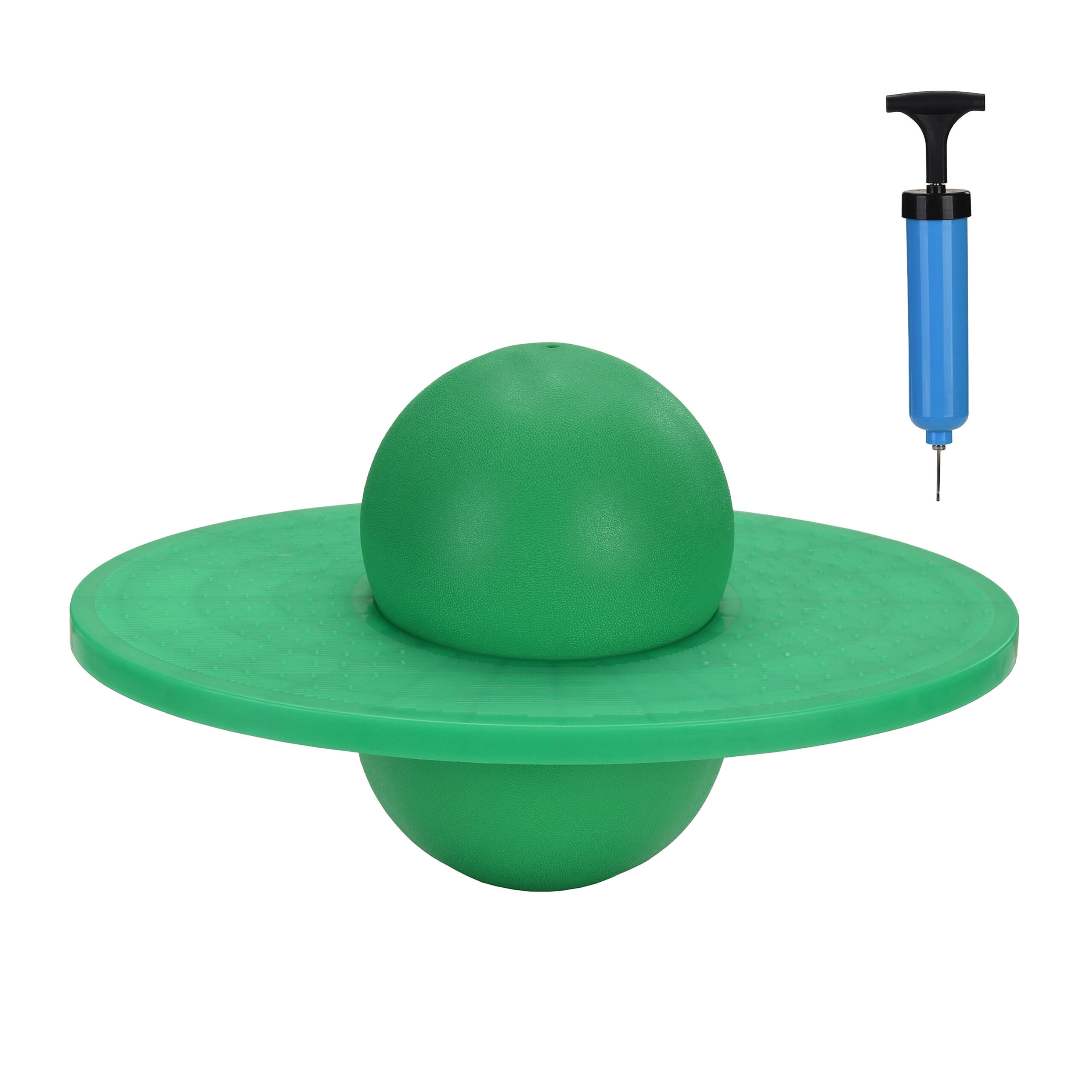 POGO Ball - Grün, Kunststoff (39/28cm) - Relaxdays