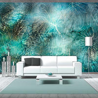 SELBSTKLEBENDE FOTOTAPETE 98/70 cm - Türkis, Kunststoff/Textil (98/1cm) - KUNSTLOFT