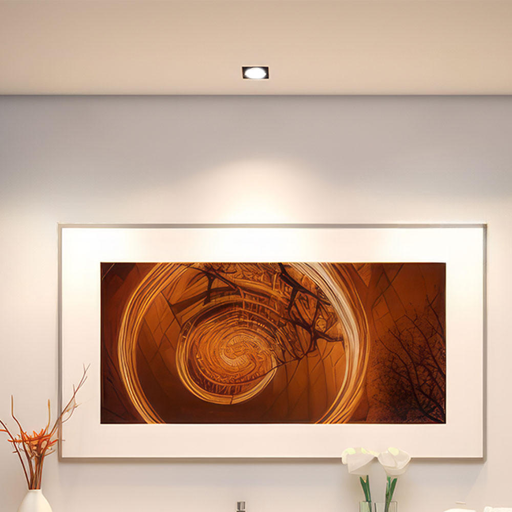 XXXLutz Led Silber 8.4x1.5x8.4 cm