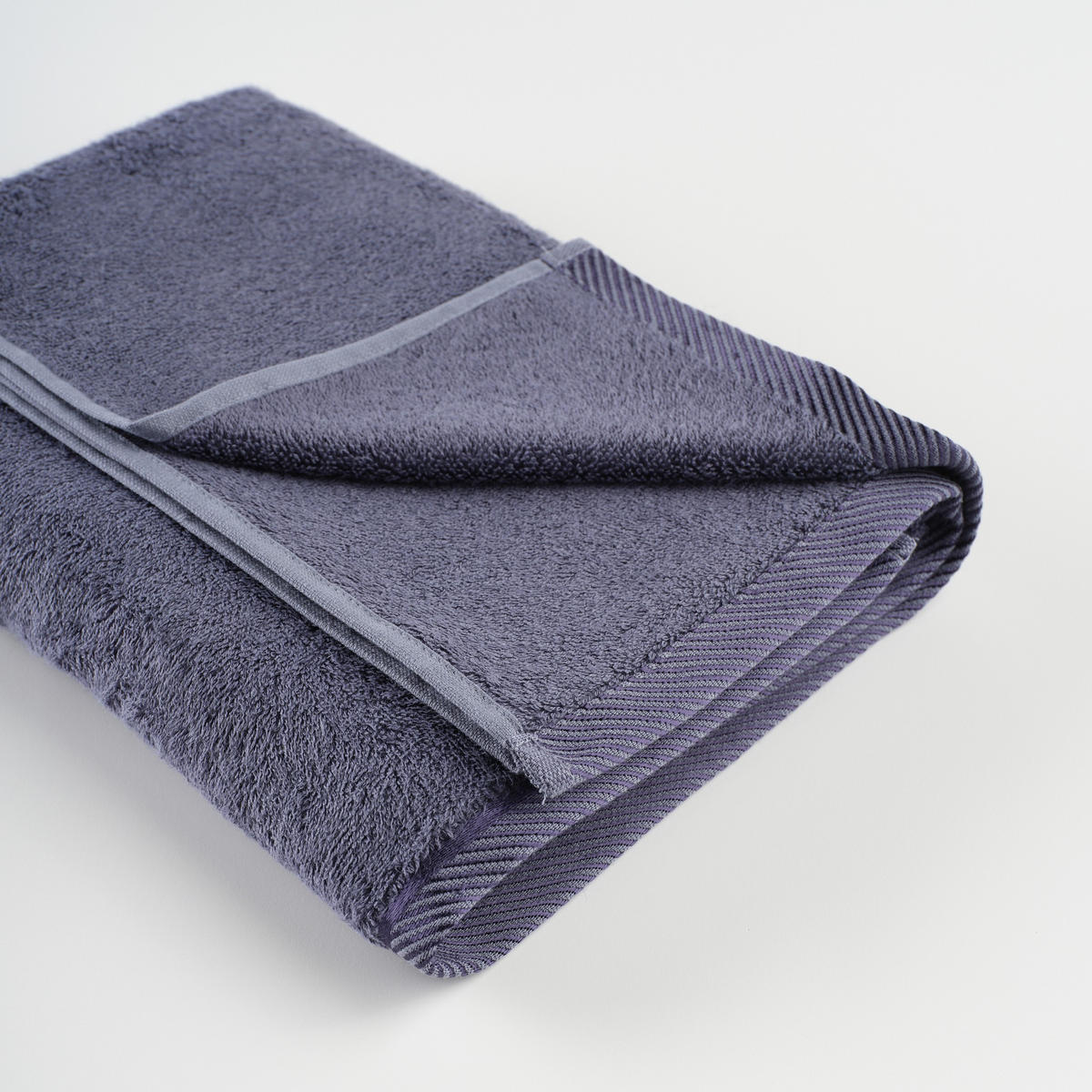 BADETUCH Bambo - Dunkelblau, Textil (70/130cm) - home&you