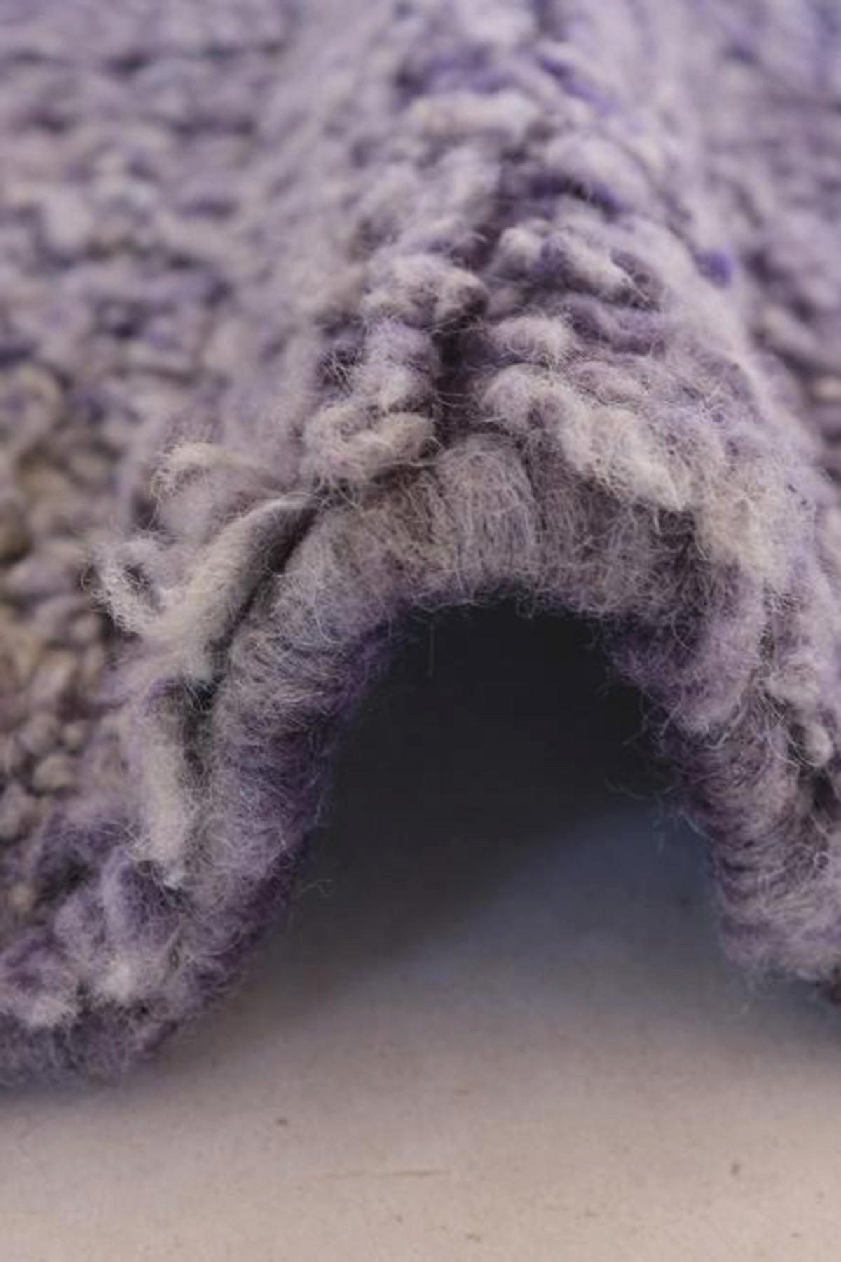 BERBERTEPPICH aus reiner Wolle 190x 210 cm - Blau, Naturmaterialien (190/210cm) - AFK Living