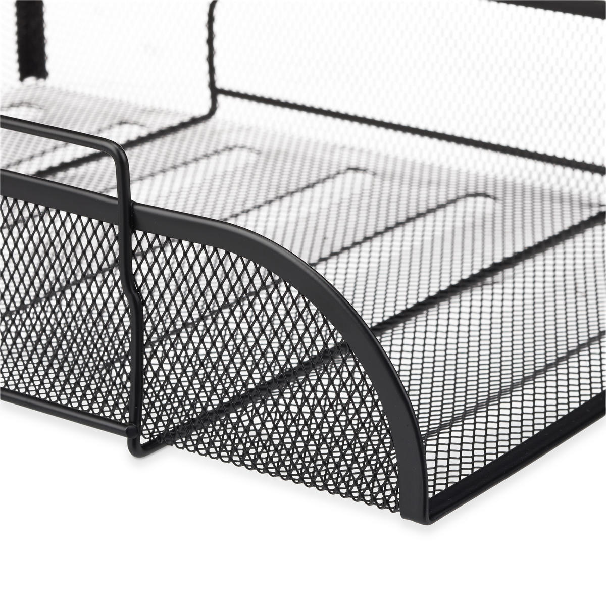 UKLADANIE dokumentov - čierna, kov (26/8.5/33.5cm) - Relaxdays