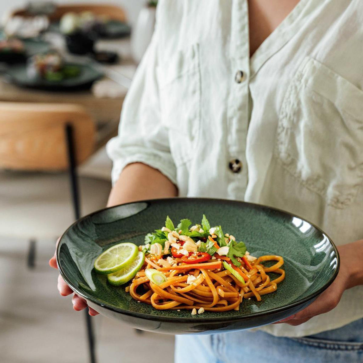 SCHALEN FLACH Lave Vert ø 27 cm 6er Set - Grün, Keramik (27cm) - like.Villeroy & Boch