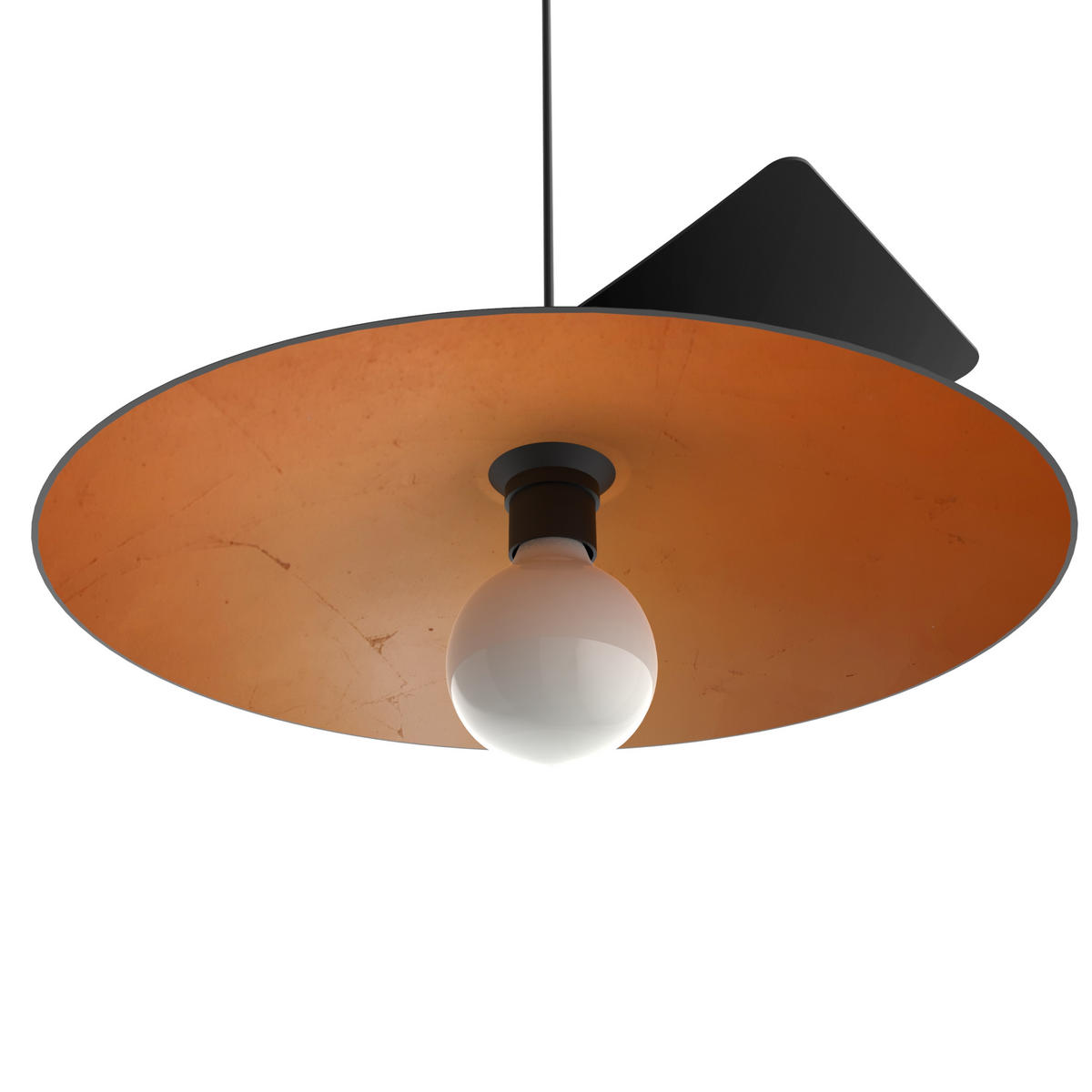 HÄNGELEUCHTE Miller - Kupferfarben, Metall (40/34/16cm) - Lumicom