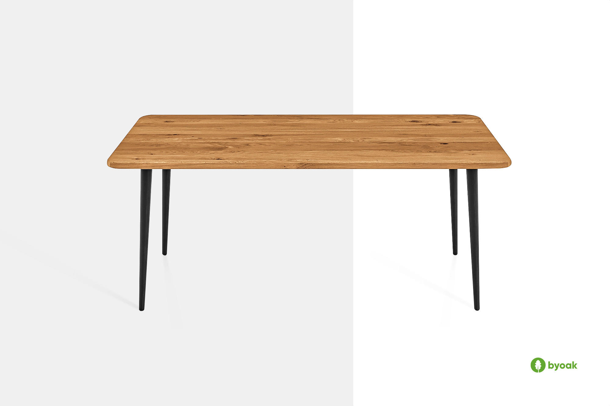 KAFFEETISCH LINA - Kernbuche, Holz (110/60/48cm) - byoak