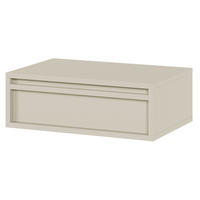 NACHTISCH Evo Greige, 50 cm - Taupe, Holzwerkstoff (50/17/34cm) - Selsey