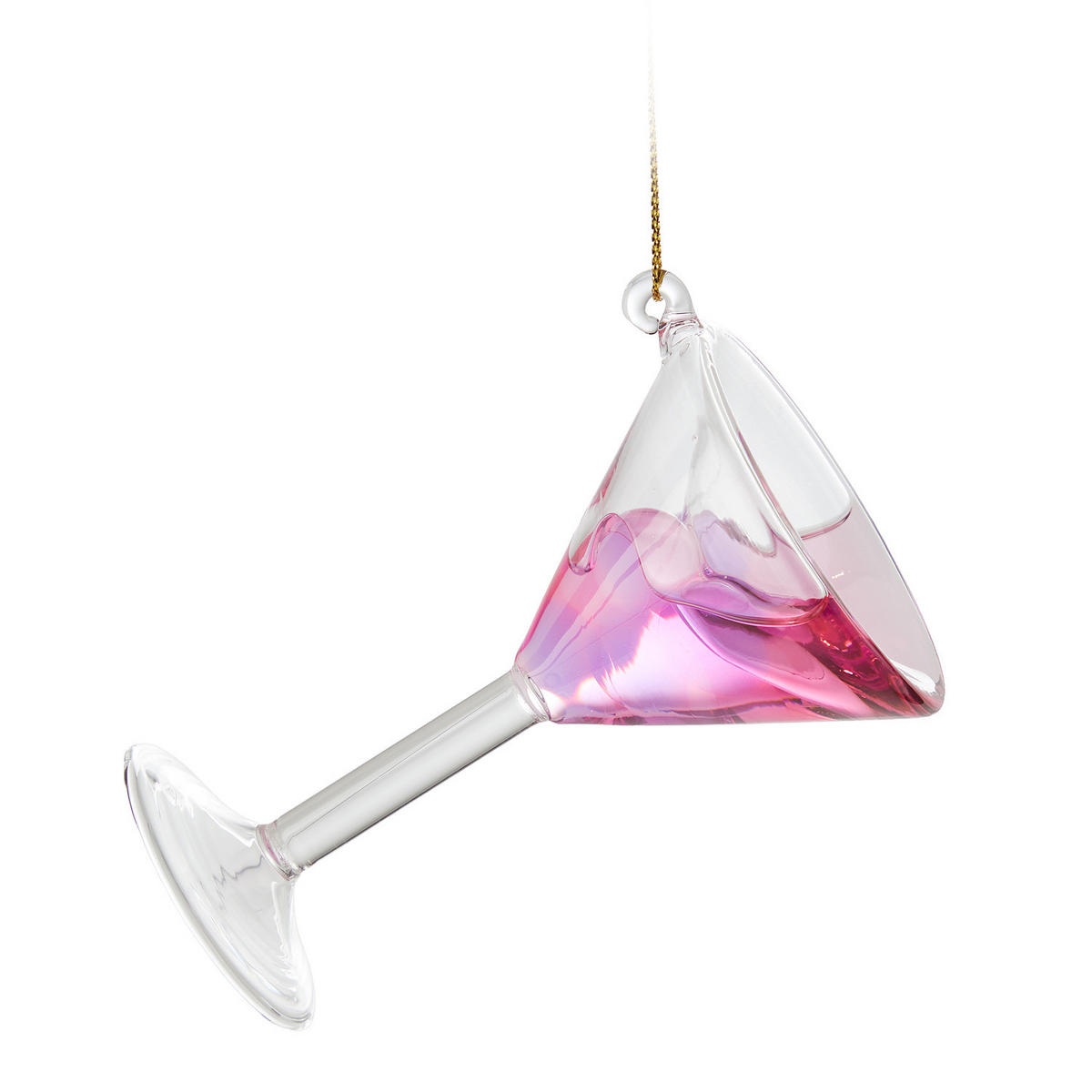 ANHÄNGER HANG ON Cosmopolitan - Pink, Glas (6/10/6cm) - Butlers