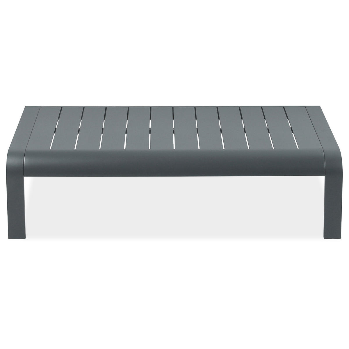 ZAHRADNÍ SADA Selene se sofa, křesly a konferenčním stolkem, pro 5 osob, kovové nohy, tmavě šedá - tmavě šedá, kov - Beautysofa