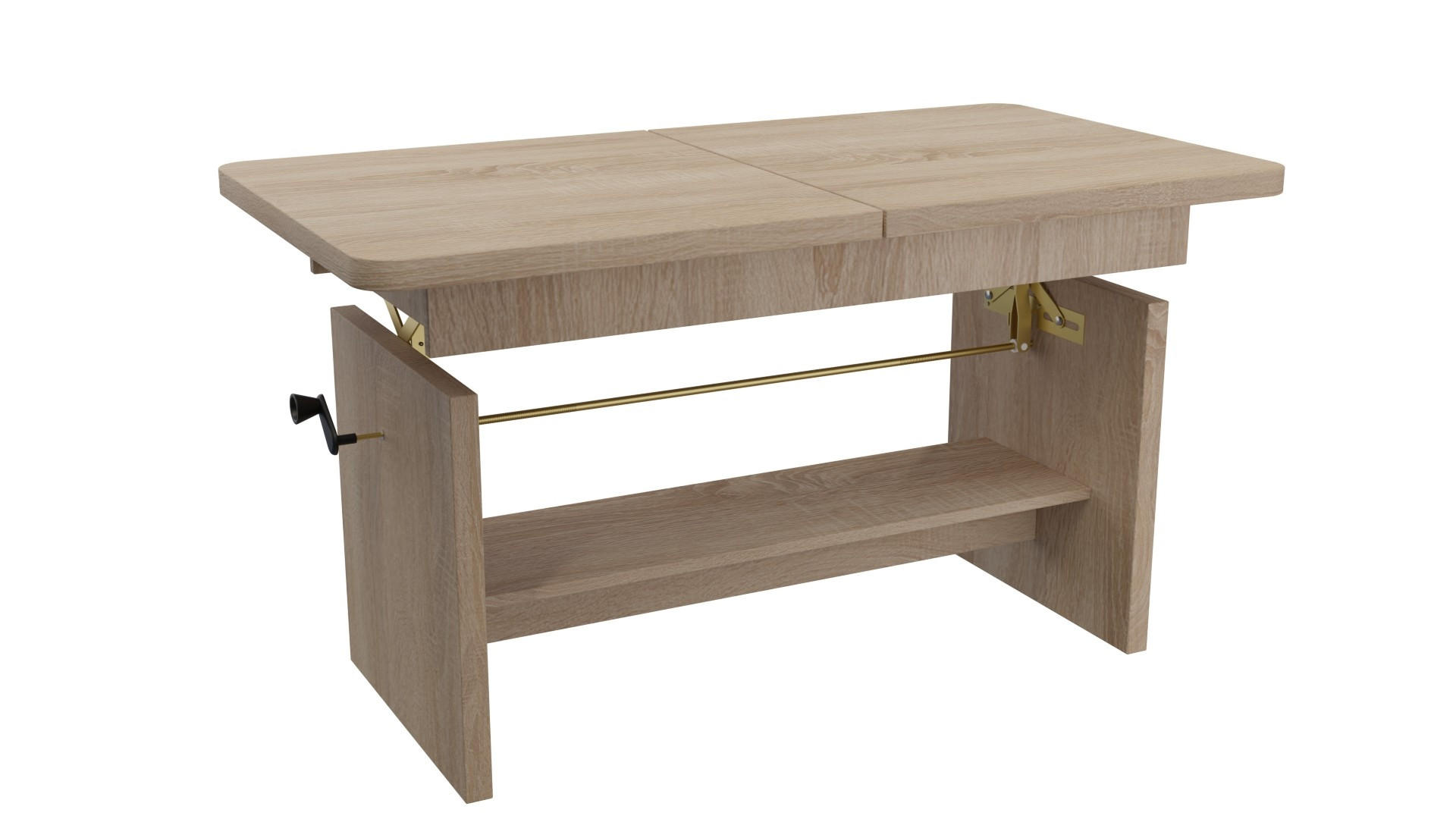 Masseno Esstisch Sonoma Eiche 62x70x116 cm