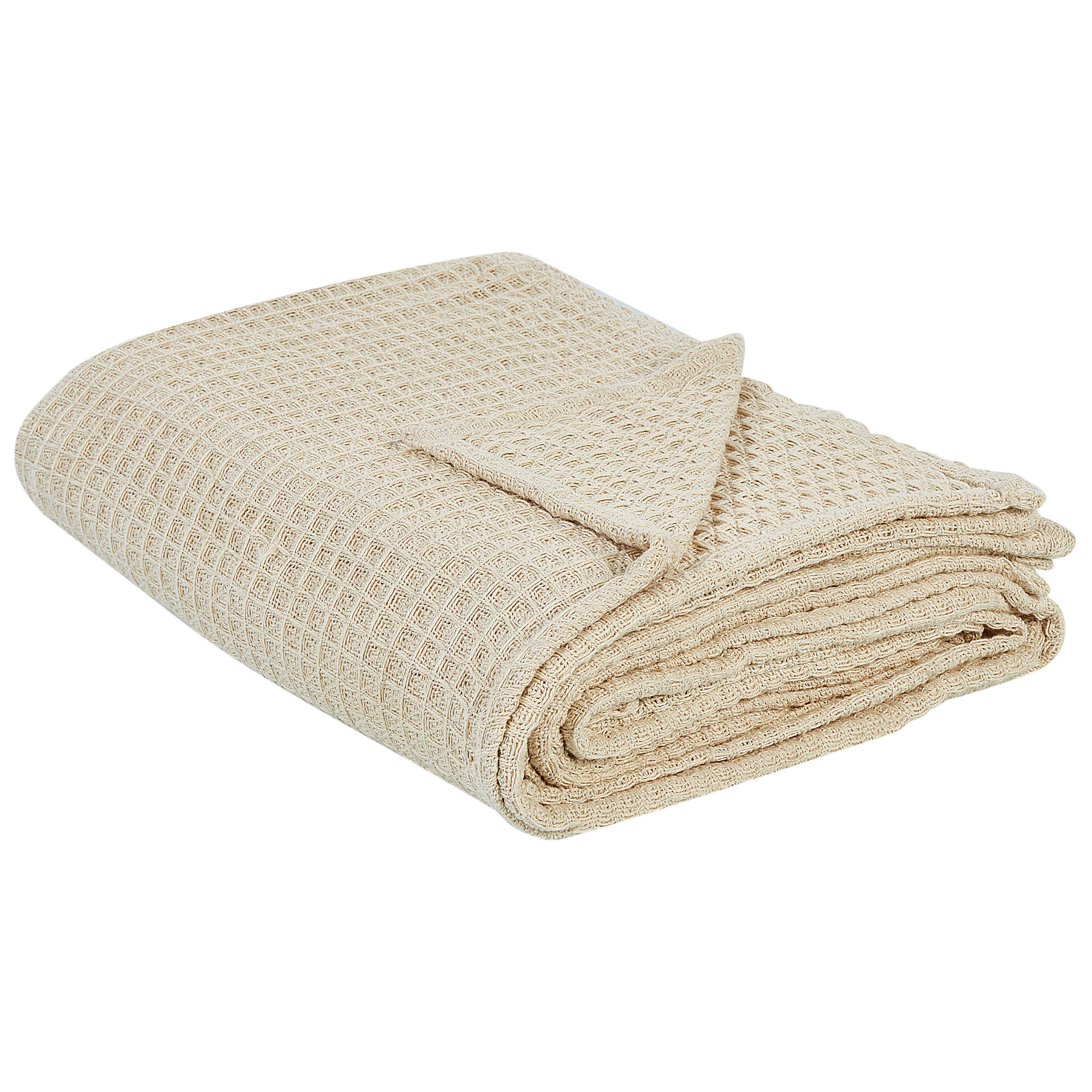 DECKE Beige 150 x 200 cm Chagyl - Beige, Textil (150/200cm) - Beliani
