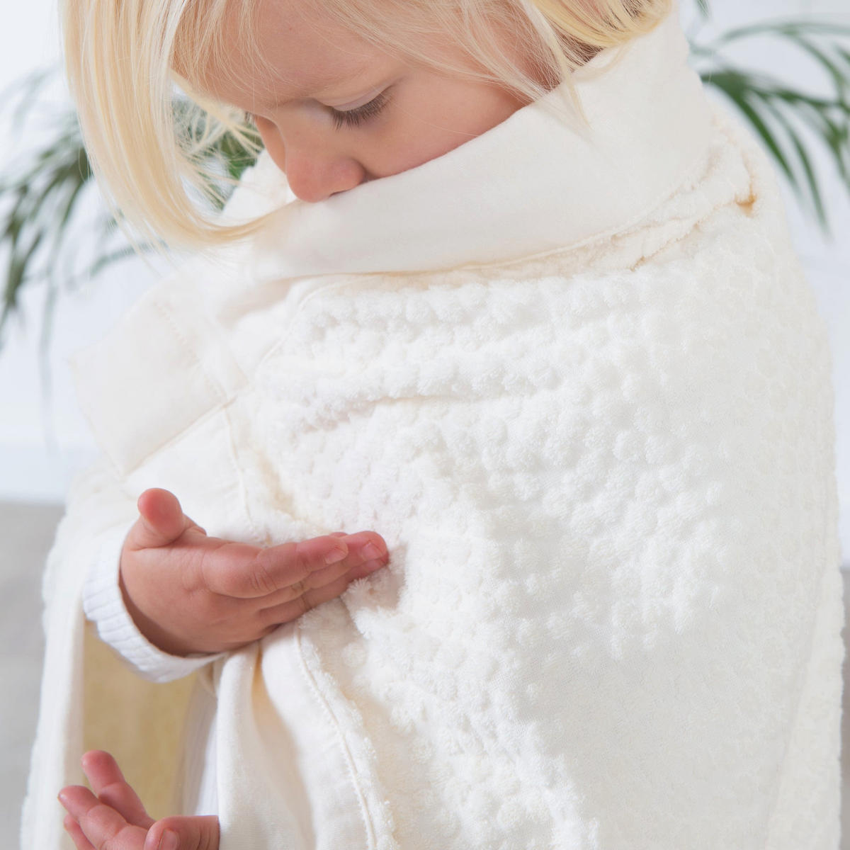 NESTCHEN Seashells oyster - Weiß, Textil (170/4cm) - Roba
