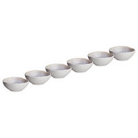 DIPSCHALE (6er Set) Artisan - Weiß, Kunststoff (1/9/3.5cm) - Butlers