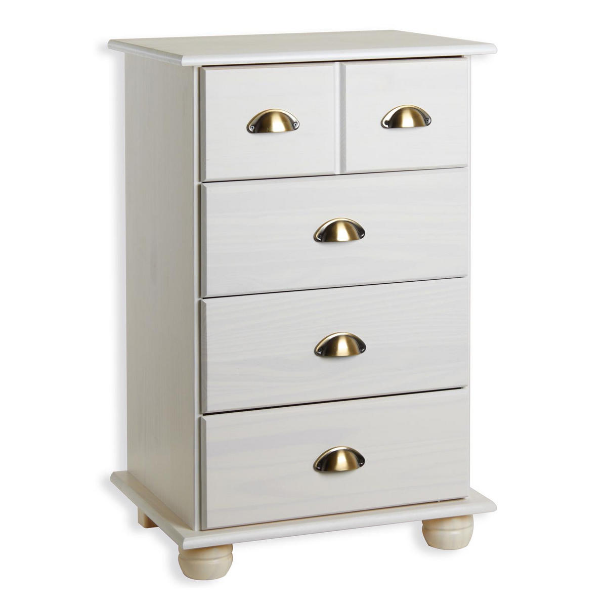 APOTHEKERKOMMODE COLMAR - Weiß, Holz (49/80/39cm) - IDIMEX