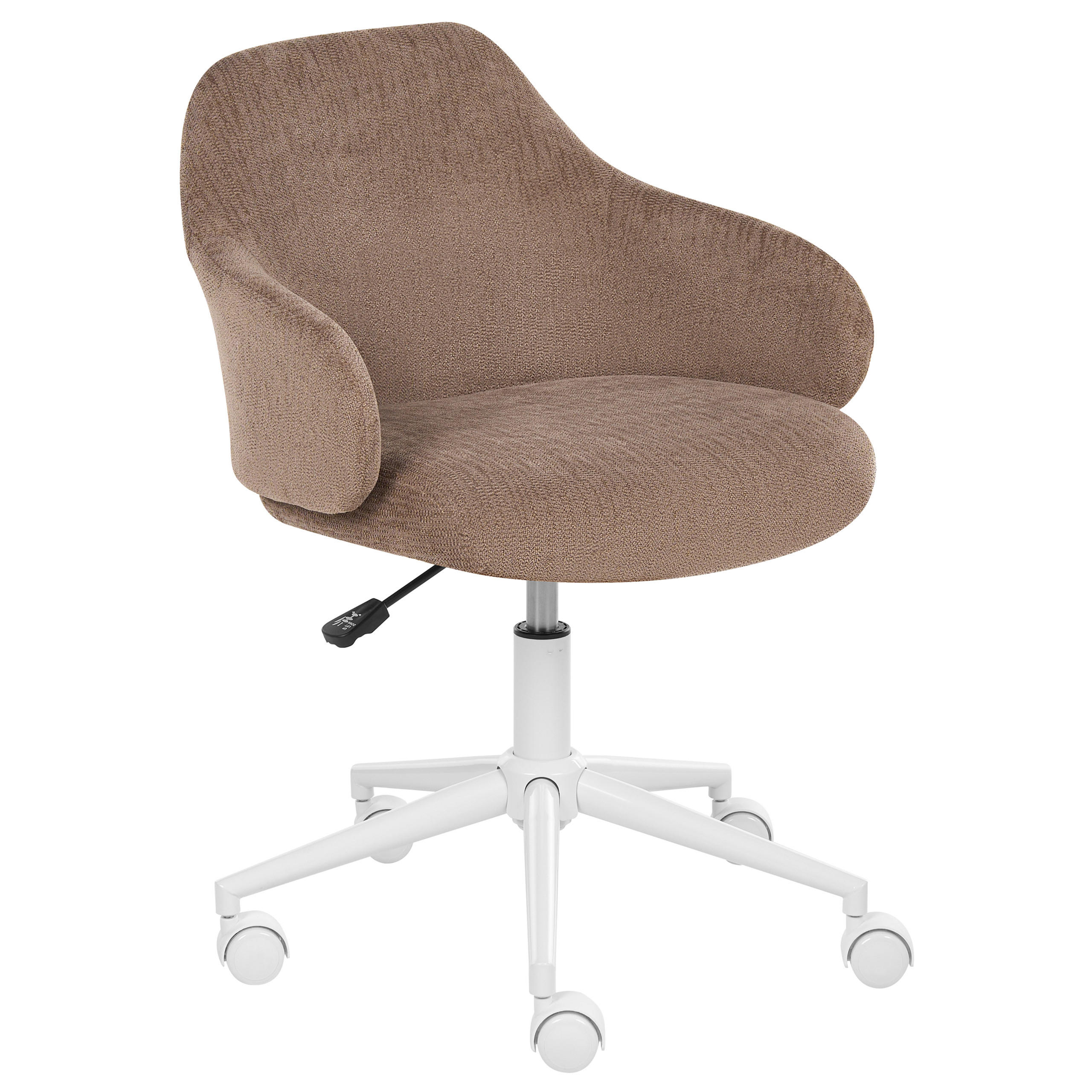 Beliani Schreibtischstuhl Braun 60x77x60 cm