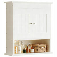 HÄNGESCHRANK, weiss 55/19/60 xm - Weiß, Holzwerkstoff (55/60/19cm)