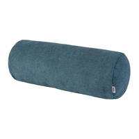 NACKENROLLENHÜLLE FarbTon Chenille-Haptik nordlicht-blau 40/15 cm - Blau, Textil (15/40cm) - beties Heimtextil