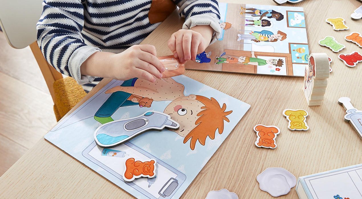 Kinderspiel Doktor Brettspiel