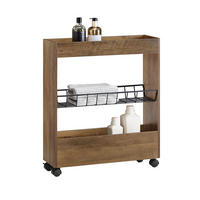 NISCHENREGAL Natur - Braun, Holzwerkstoff (20/70/60cm) - SoBuy