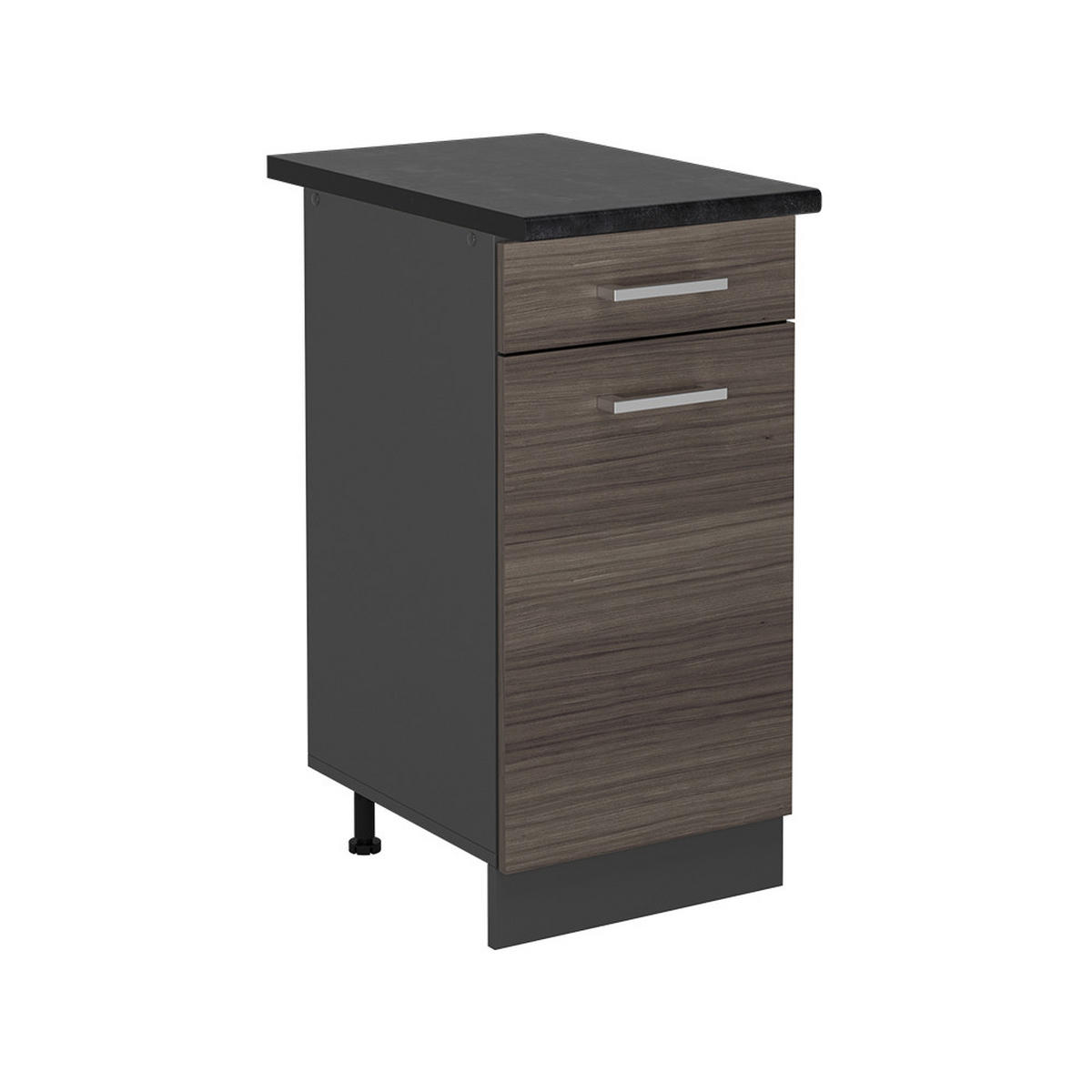 Anthrazit/Grau, Holzwerkstoff (40/81.6/60cm) - Vicco