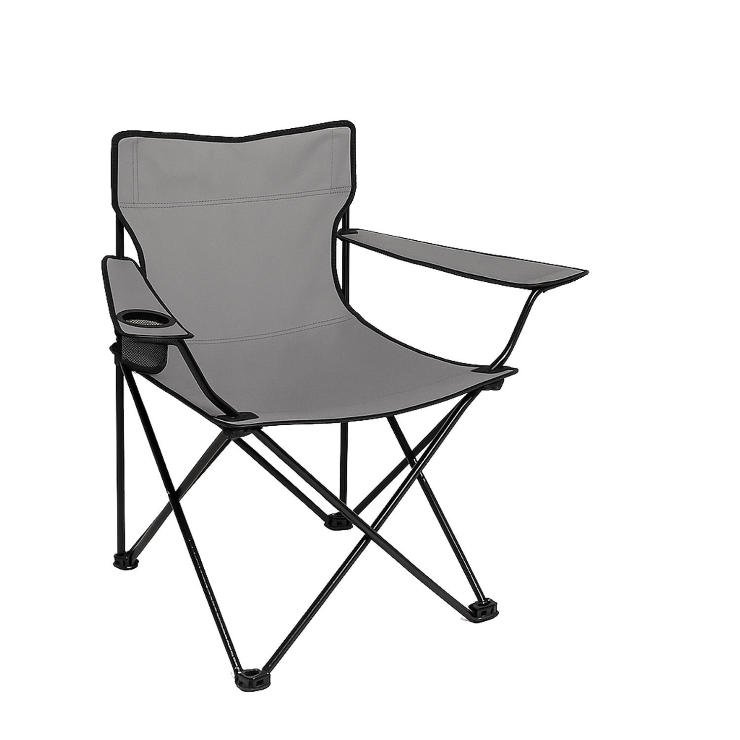CAMPINGSTUHL FALTBAR in Grau - Grau, Metall (50/80/50cm) - Coemo