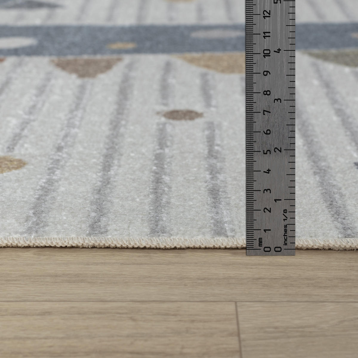 KINDERTEPPICH Maschinenwaschbar 120x170 cm Beige - Beige, Naturmaterialien/Textil (120/170cm) - LIVABLISS