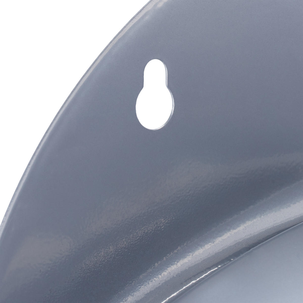 SCHLAUCHHALTER - Grau, Metall (28/13/13cm) - Relaxdays