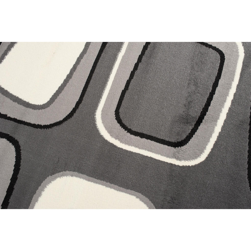 Thumbnail - Tapiso Teppich, Dunkelgrau, Textil, 130x190 cm, in verschiedenen Größen erhältlich, pflegeleicht, Teppiche & Böden, Tepp...