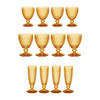 WASSER-, WEIN- UND SEKTGLÄSER Boston Coloured Saffron 12er Set - Gelb, Glas - Villeroy & Boch