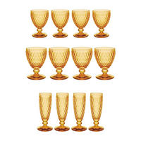 WASSER-, WEIN- UND SEKTGLÄSER Boston Coloured Saffron 12er Set - Gelb, Glas - Villeroy & Boch