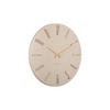 WANDUHR Esmerado Weiß 2.1/40/40 cm - Weiß, Metall (40/40/2.1cm) - Karlsson