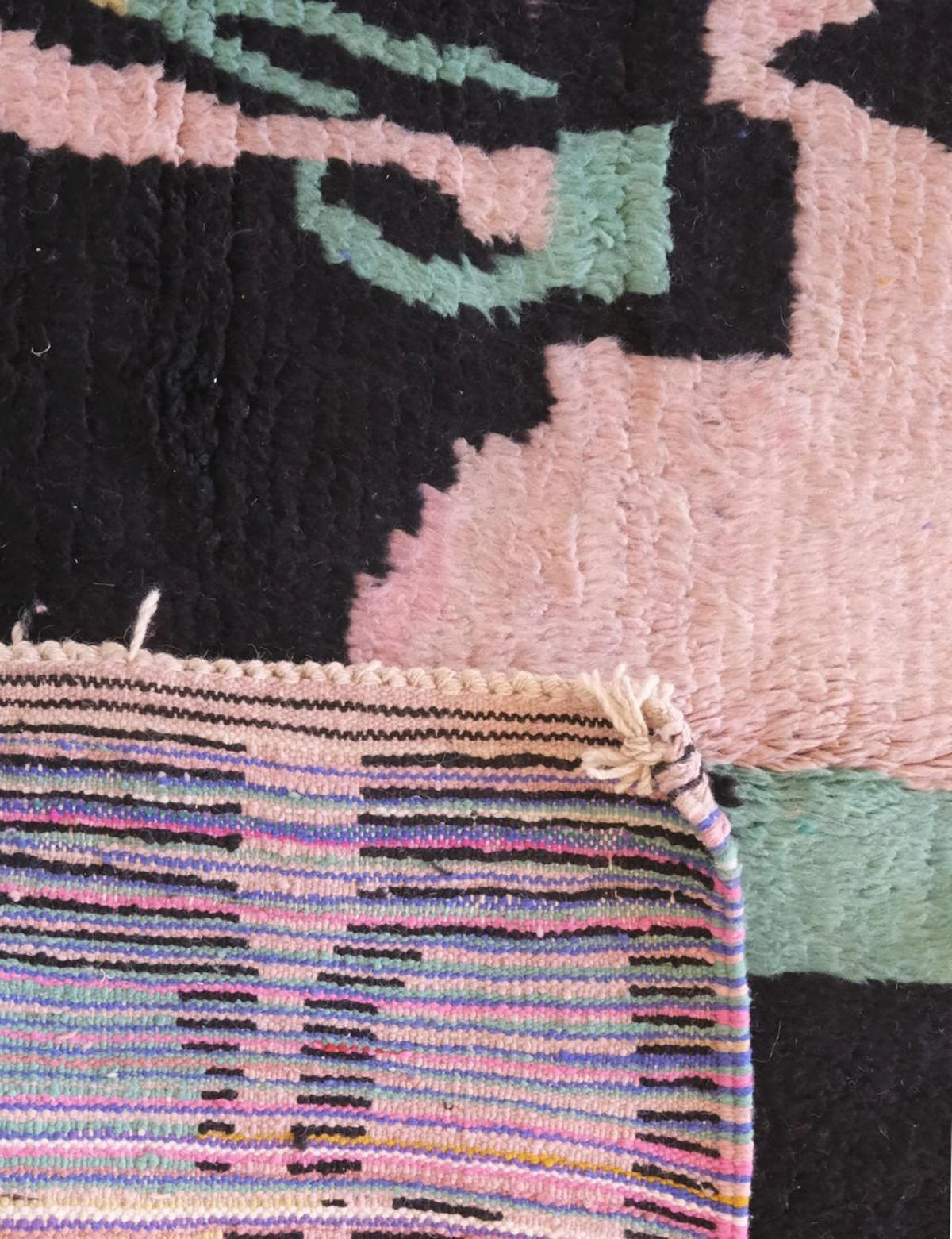 BERBERTEPPICH aus reiner Wolle 159x 251 cm - Multicolor, Naturmaterialien (159/251cm) - AFK Living