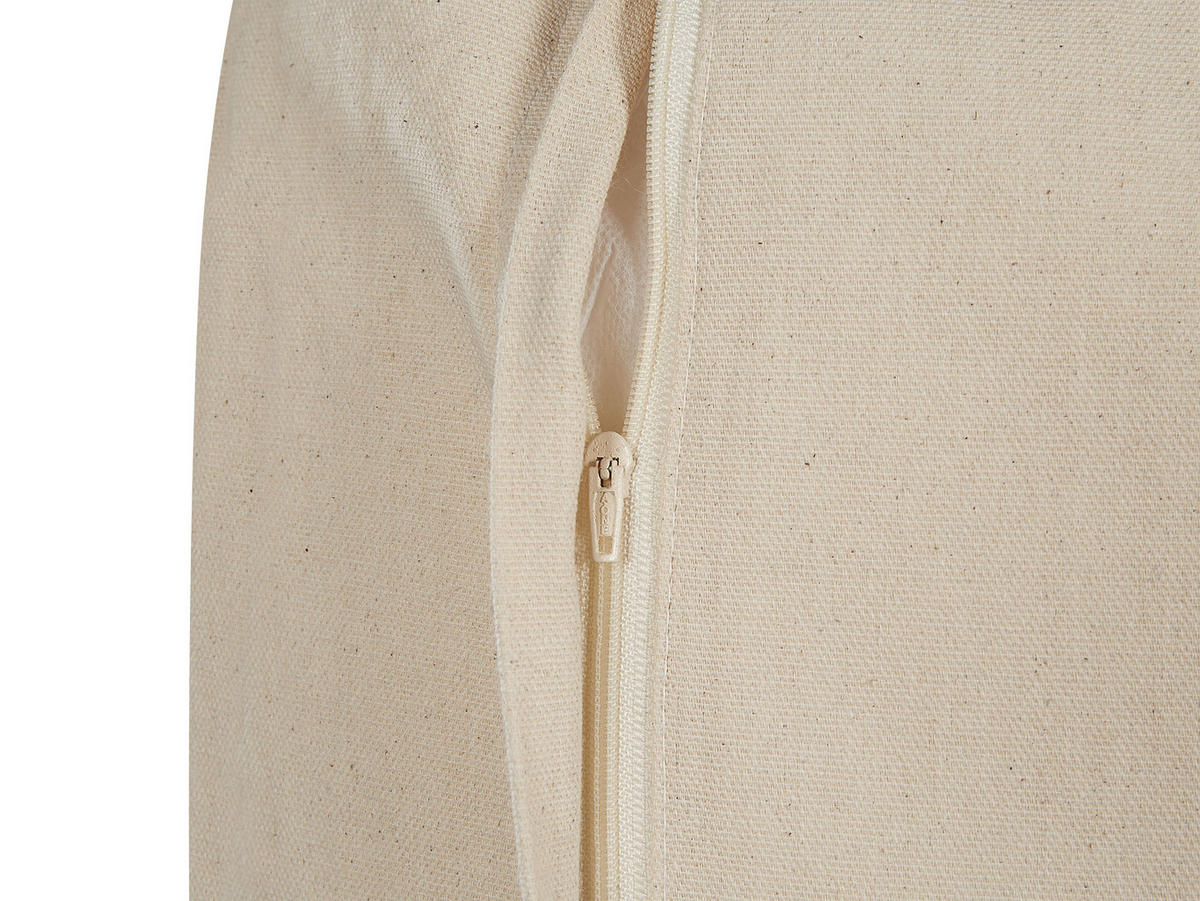 DEKOKISSEN 2er-Set Kupfer 50/50 cm Oujda - Kupferfarben, Naturmaterialen/Textil (50/50cm) - Beliani