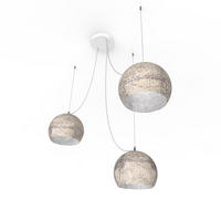 HÄNGELEUCHTE - Grau, Metall (25/25/20cm) - Lumicom