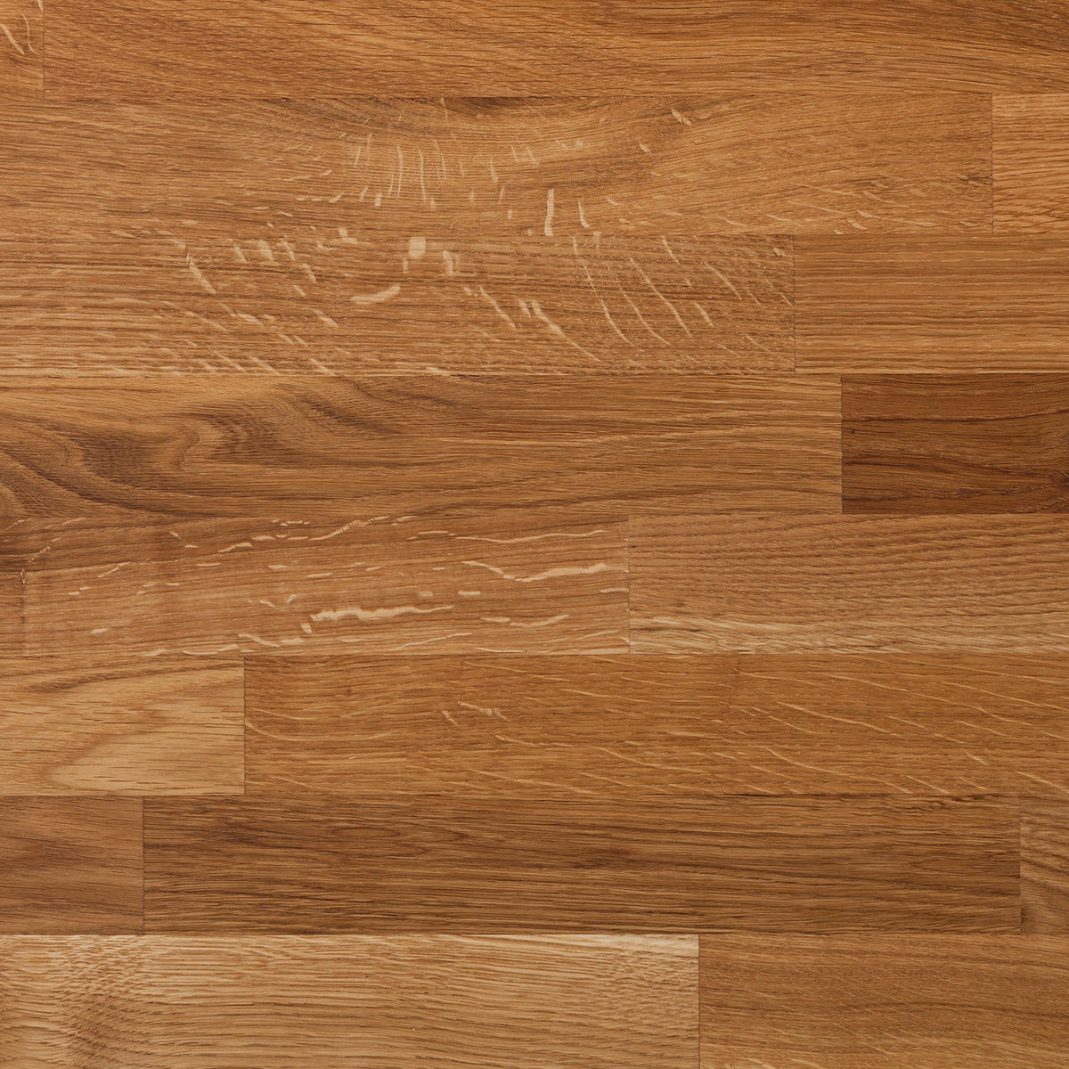 ESSTISCH - Massivholz - Eichefarben, Holz (120/120/75cm) - home24