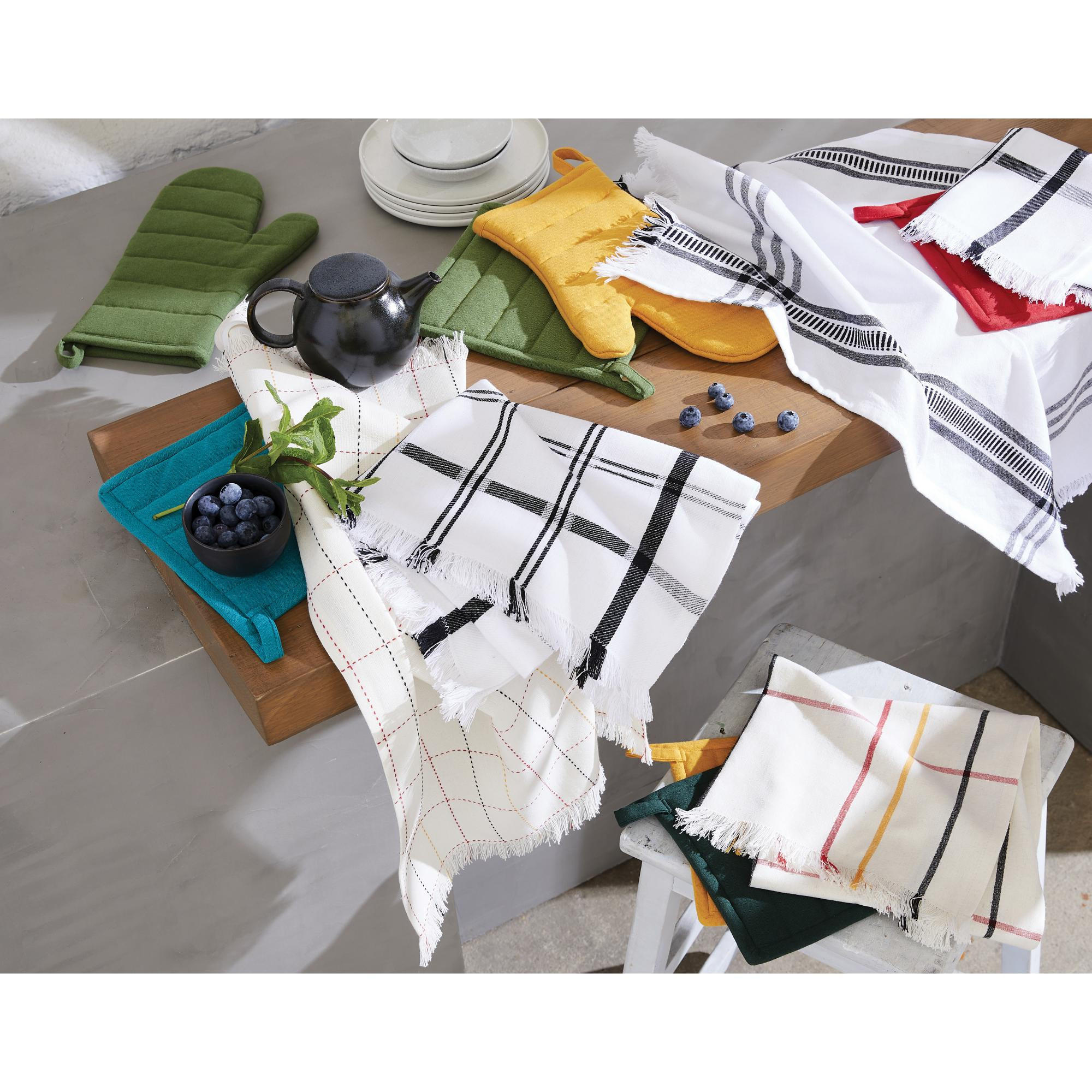 GESCHIRRTUCH Luan multico 50 x 70 cm - Multicolor, Textil (50/70cm) - Winkler