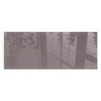 GLASPLATTE für Kamin 125x50 cm - Pink, Glas (125/50/0.4cm) - TULUP