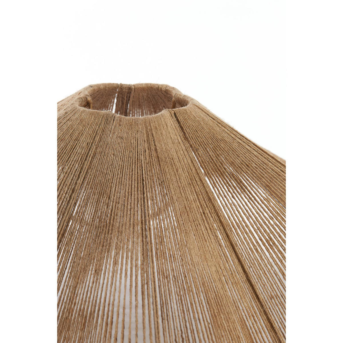 LAMPENSCHIRM Fodara Braun 53/53/29 cm - Braun, Textil (53/53/29cm) - Light & Living