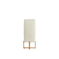 TISCHLEUCHTE Wyn Braun 16,5/16,5/39 cm - Braun, Metall (16.5/16.5/39cm) - Light & Living