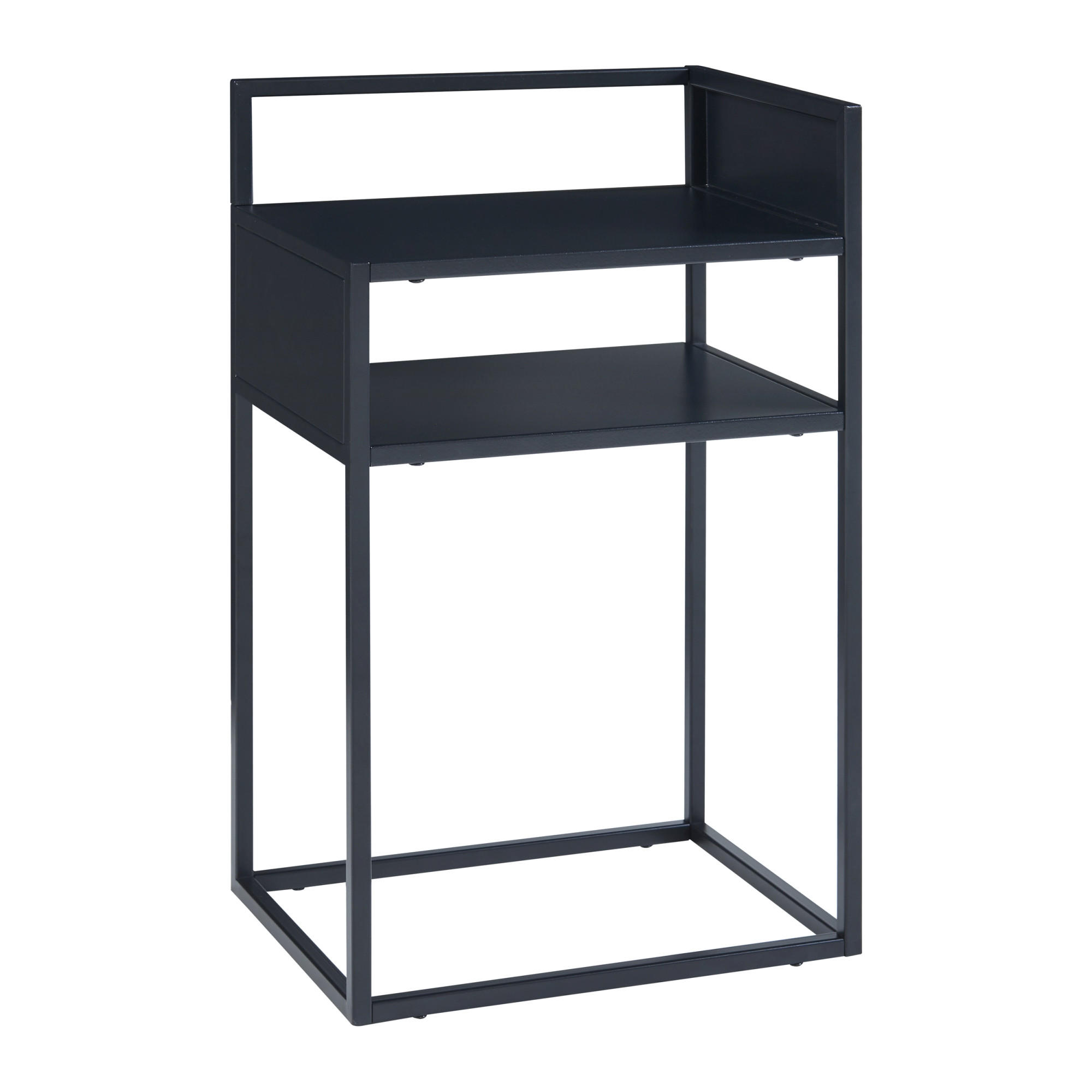 BEISTELLTISCH Riihimäki - Schwarz, Metall (30/40/65cm) - [en.casa]