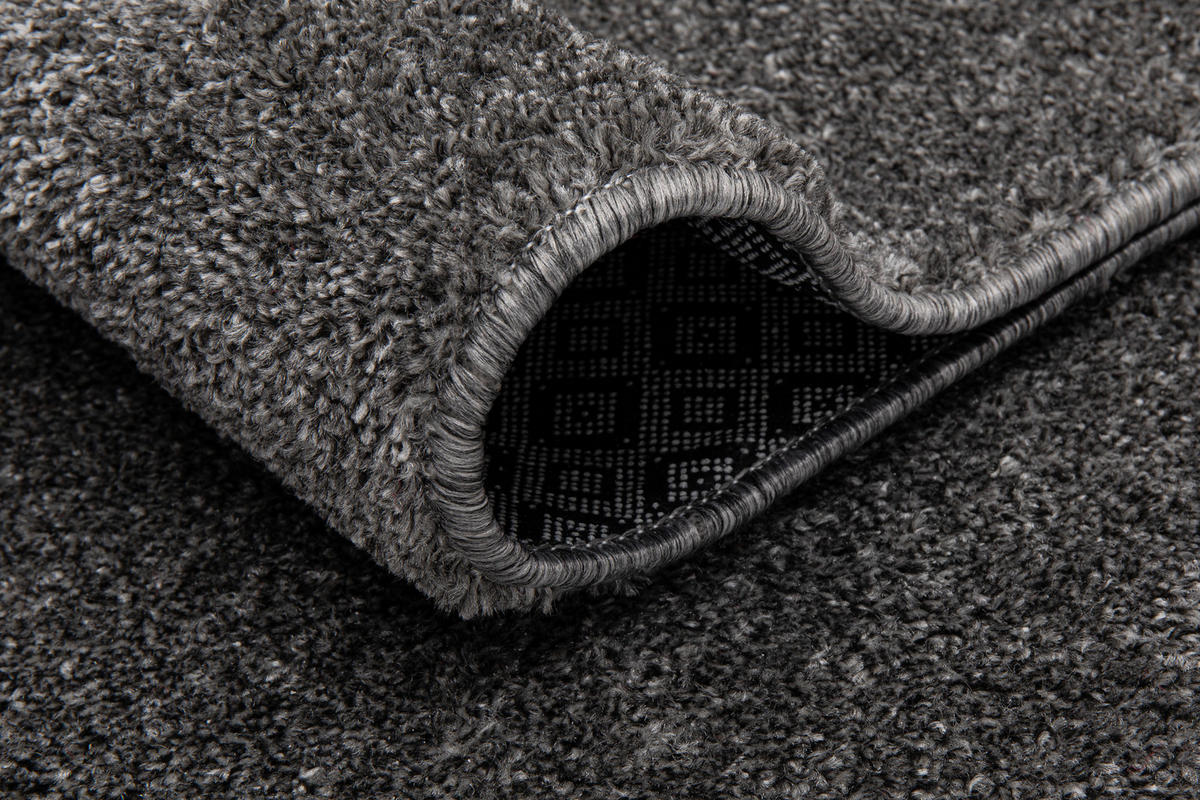 TEPPICH NOYAN Grau 140/200 cm - Grau, Kunststoff (140/200cm) - Tapiso