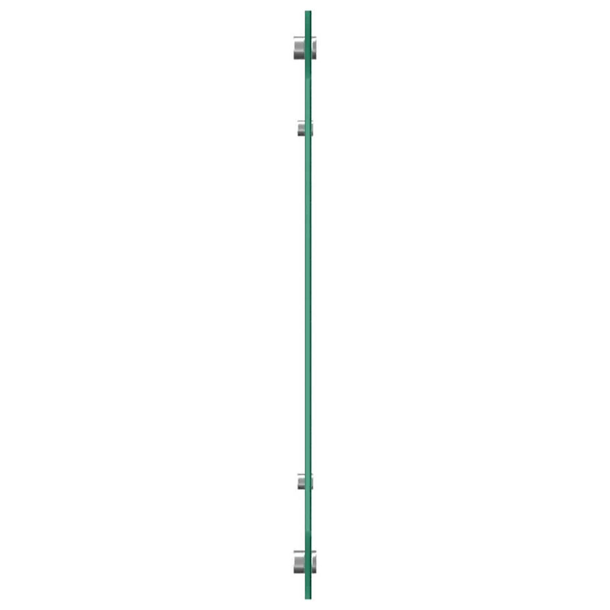 KÜCHENRÜCKWAND Glas 70x40 cm Weiß Wand-Spritzschutz - Weiß, Glas (70/40/0.6cm) - DELUKE