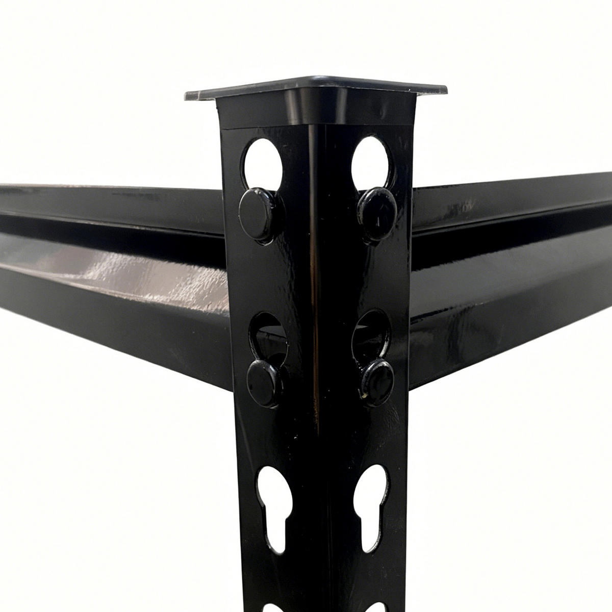 COMPOSTOR Negru oțel galvanizat - negru, material plastic/metal (100/91.3/100cm) - Relaxdays