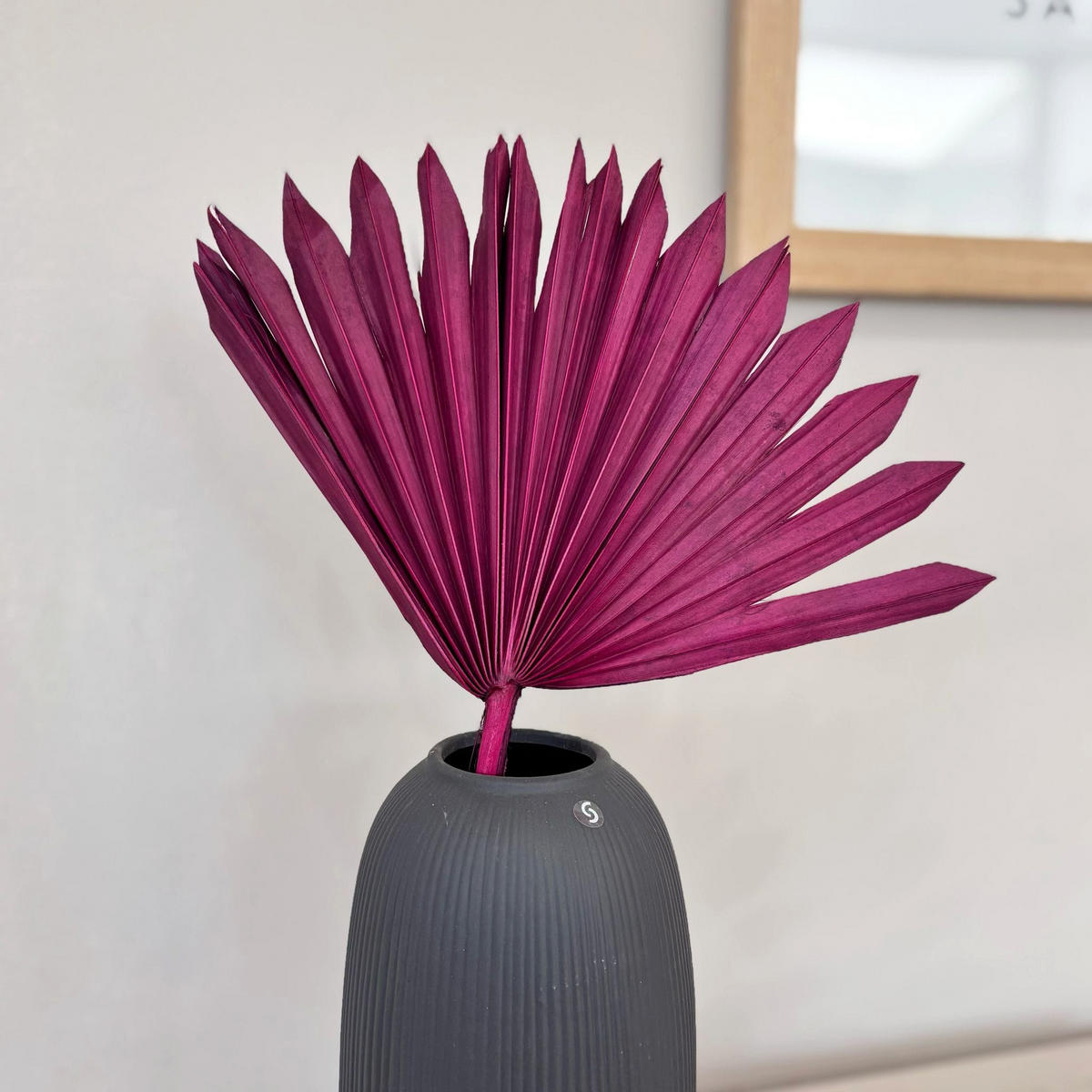 PALMBLATT "Sun Cut" - 1x / lila / 40 cm - Lila, Naturmaterialien (40cm) - Lykke & You