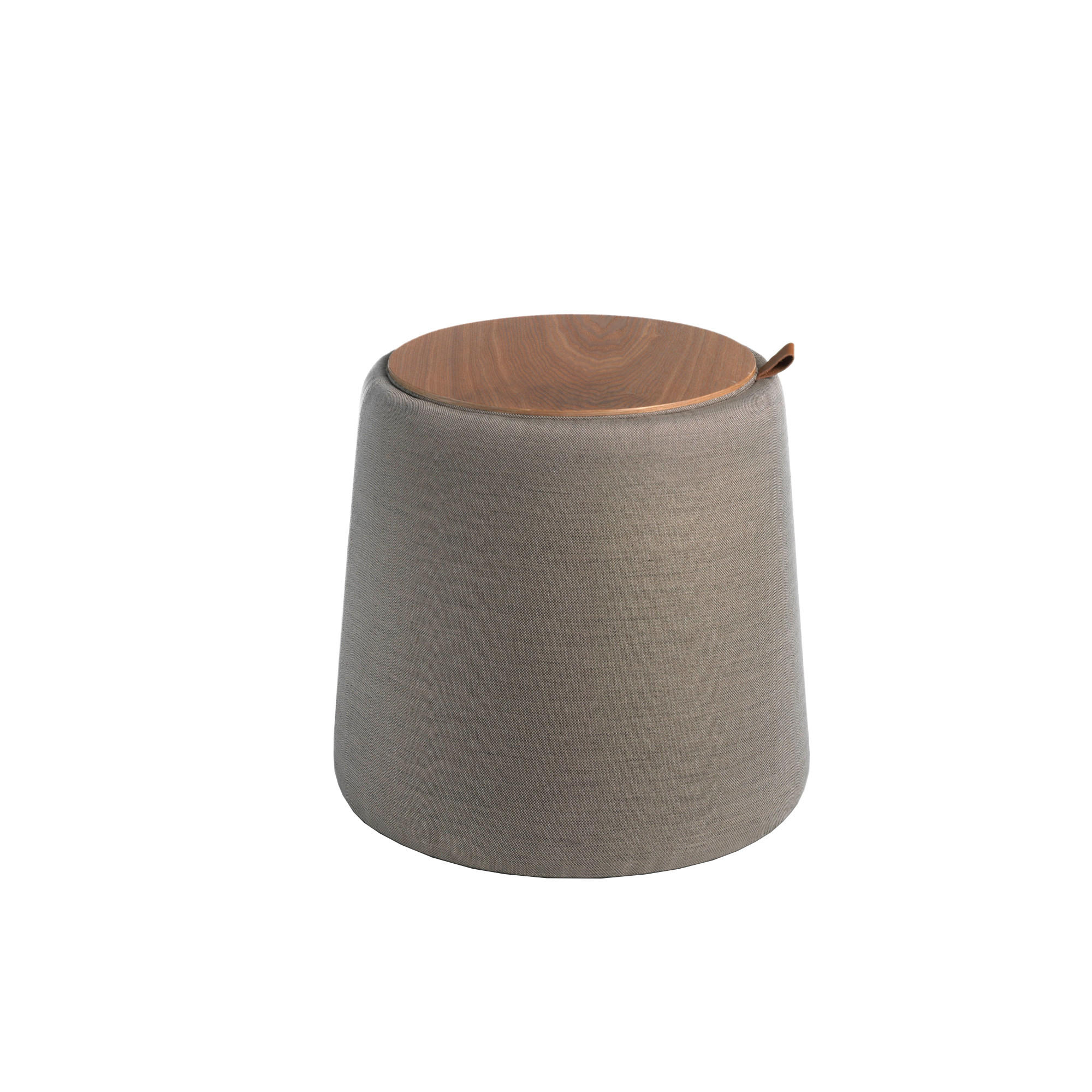 SITZPOUF Grau 44/44/40 cm - Grau, Textil (44/40/44cm) - ANGEL CERDA