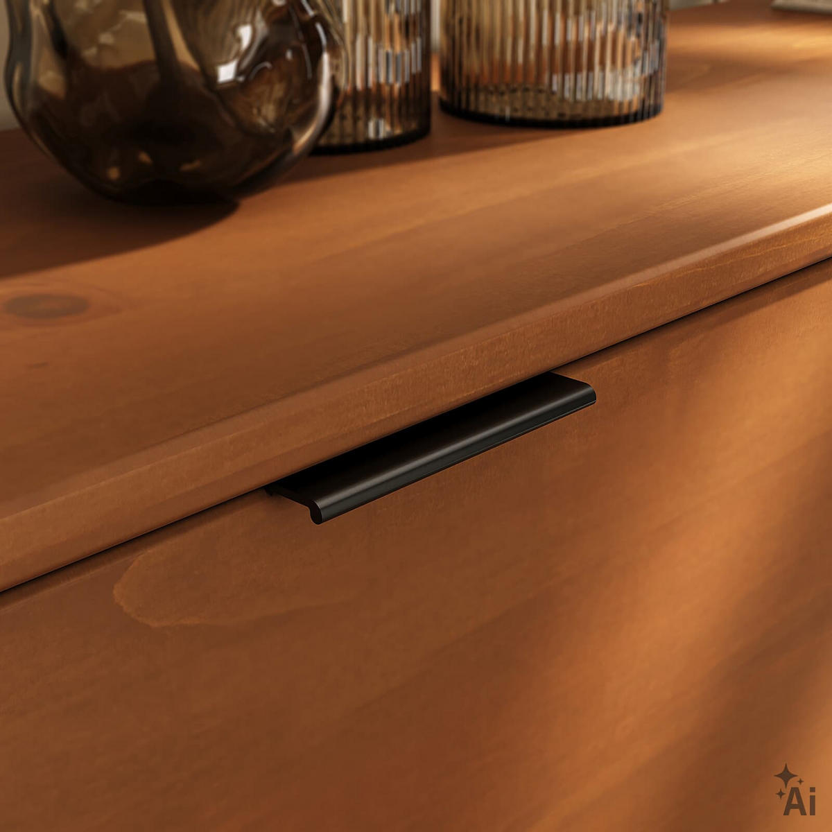 SCHUHKIPPER JONTE Kastanie - Kastanienfarben, Holz (116/96/25cm) - IDIMEX