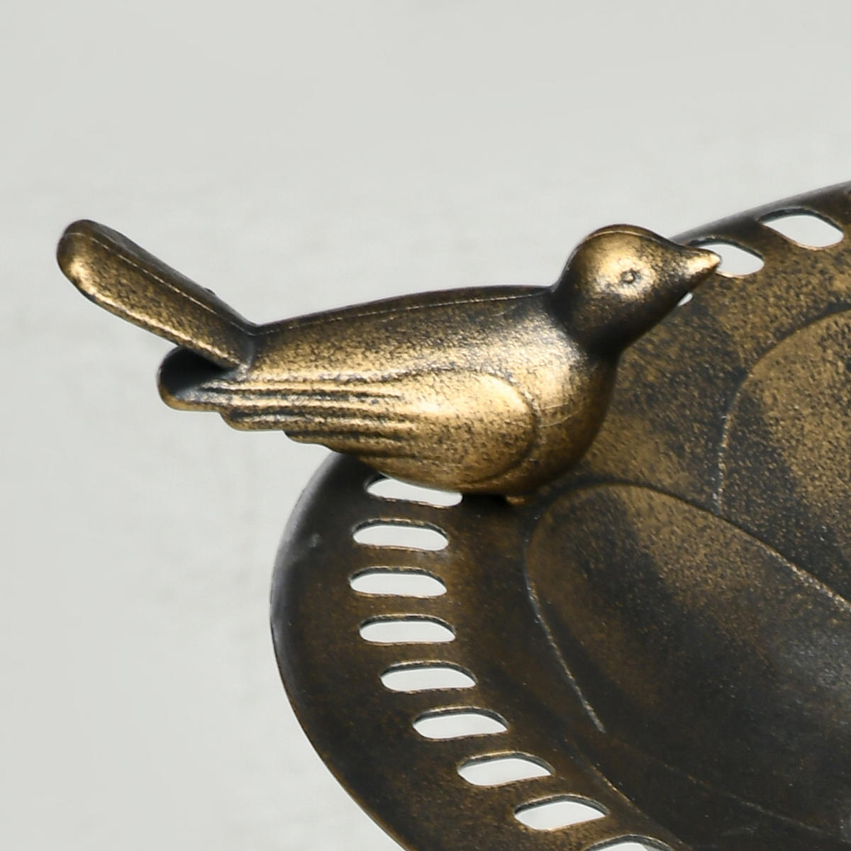 VOGELTRÄNKE Stehend - Bronzefarben, Kunststoff (50/72/50cm) - Outsunny