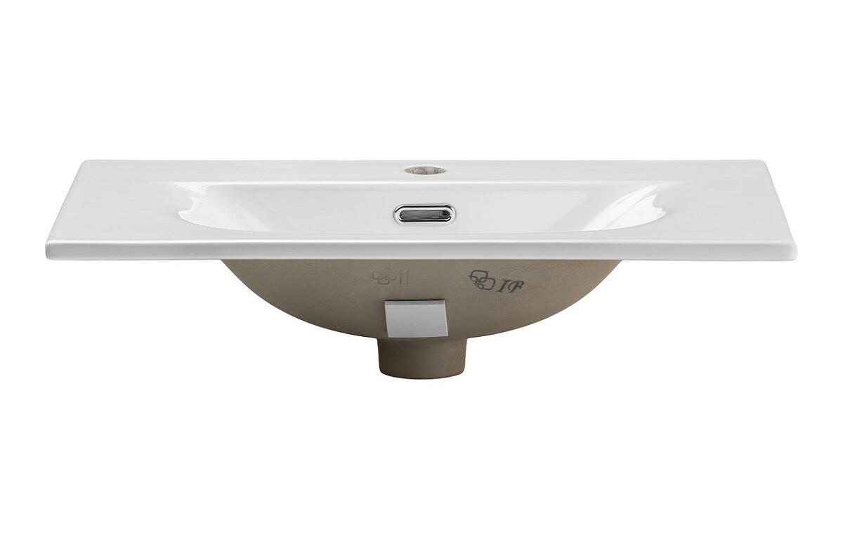 WASCHTISCHKOMBI 60 cm 2 Teile - Nova White N BM112 in Weiß/Matt - Weiß, Holz (60/57/40cm)